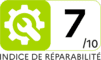 Remontējamības indekss 7,0 no 10